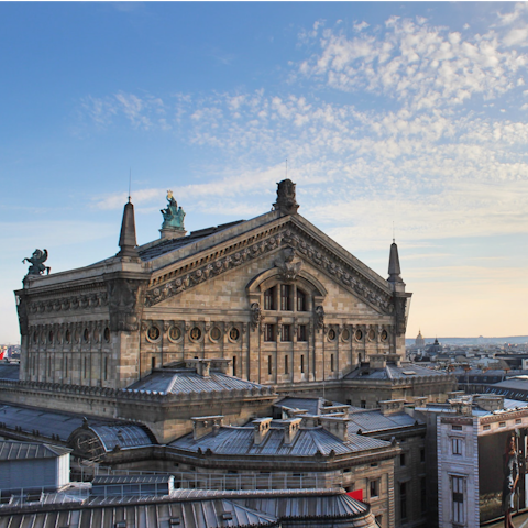 Take in a show at Palais Garnier – it's three short Metro stops away