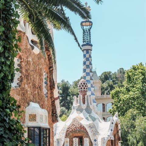 Go out and explore Barcelona's historic sights from your Eixample home