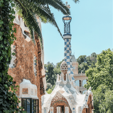 Go out and explore Barcelona's historic sights from your Eixample home