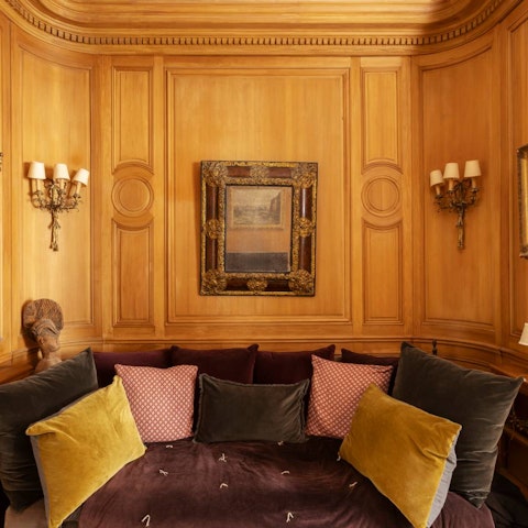 Find a cosy corner to relax after a long day