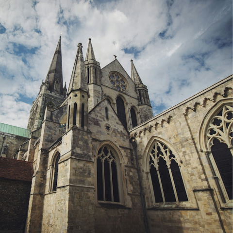 Discover Chichester – the cathedral is a twenty-minute walk away