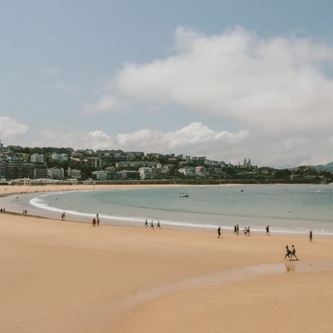 Spend a day at the La Concha Beach