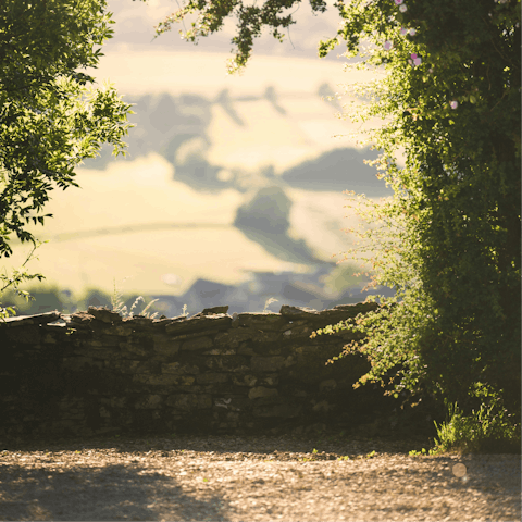 Put on your hiking boots and explore the countryside