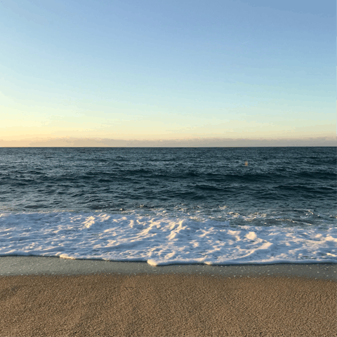 Embrace a beach day at Playa Peñon del Cura, 100 metres away