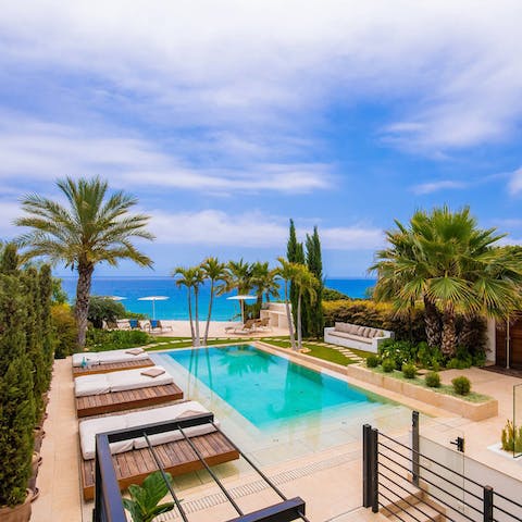Beat the Andalusian heat with a refreshing dip in the infinity pool