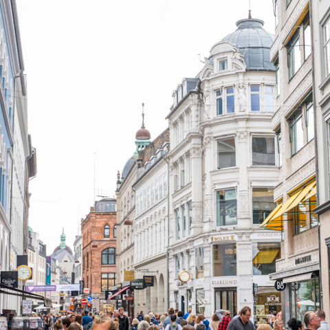 Stay in the heart of Copenhagen, twenty minutes from Strøget