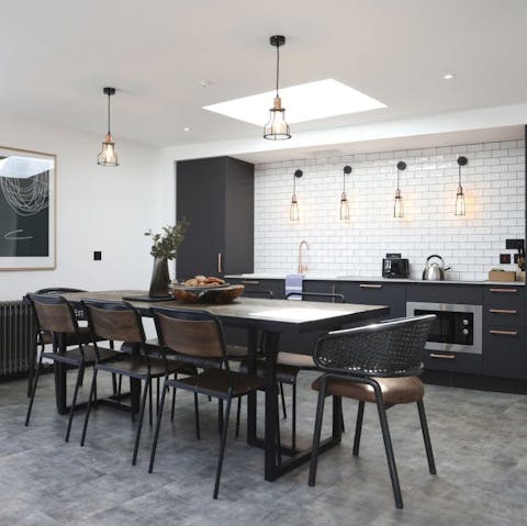 Relax with evening meals at home or head to a local restaurant