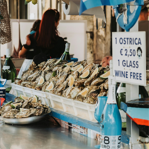 Spend the day at Ortigia Market