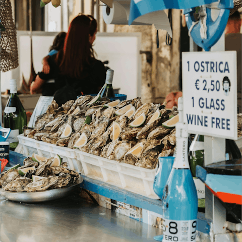 Spend the day at Ortigia Market