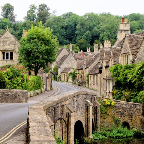 Jump in the car and explore the charming Cotswold villages
