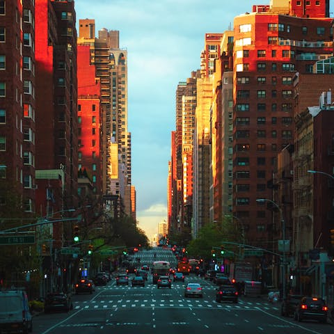 Grab a bite to eat at one of the Upper East Side's many fine eateries
