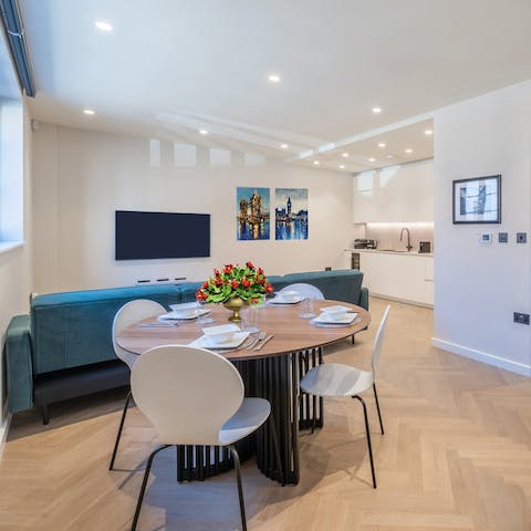 Savour the comfort of home after a day of exploring