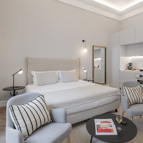 Enjoy hotel-like amenities whilst experiencing the comfort of home