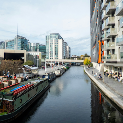 Stay in Paddington, a short walk from the canal