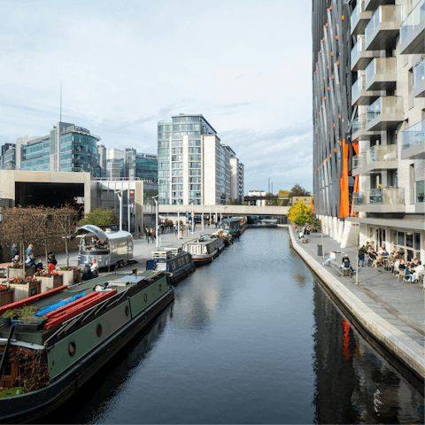 Stay in Paddington, a short walk from the canal