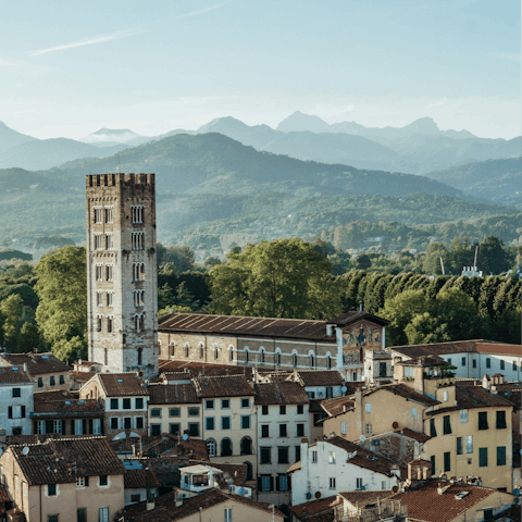 Plan a day trip to discover the delights of Lucca
