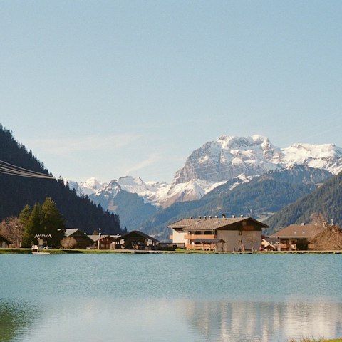 Stay in Châtel, just a ten-minute walk from the centre and the ski lifts