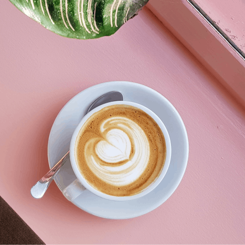 Start your day with a coffee in the neighbourhood