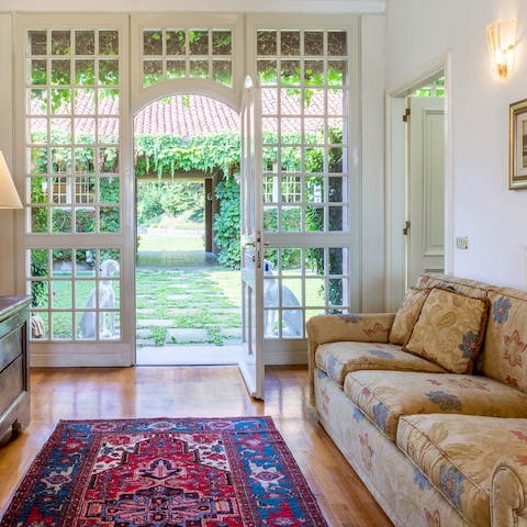 Find a secluded, sun-filled nook and settle in with a book