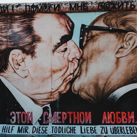 Visit The Berlin Wall and spend a moment with history