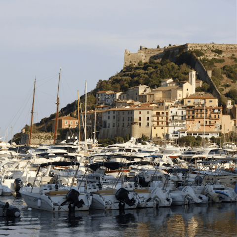 Enjoy magical seafront strolls in nearby Porto Ercole