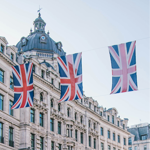 Embrace the magic of central London – a short train ride away
