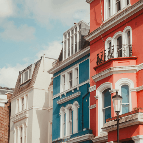 Stay in Notting Hill, one of London's coolest enclaves