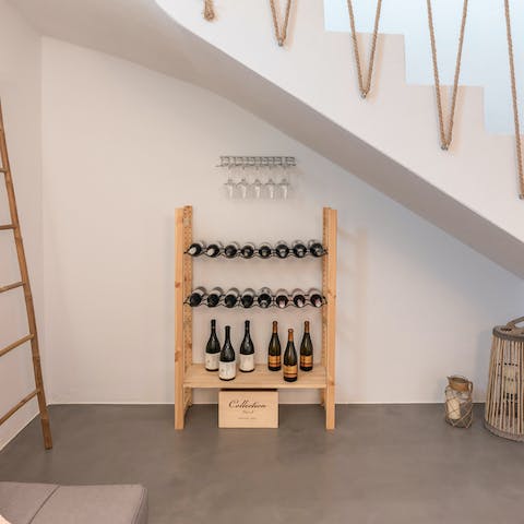 Enjoy a range of extra services, including the personalised wine selection