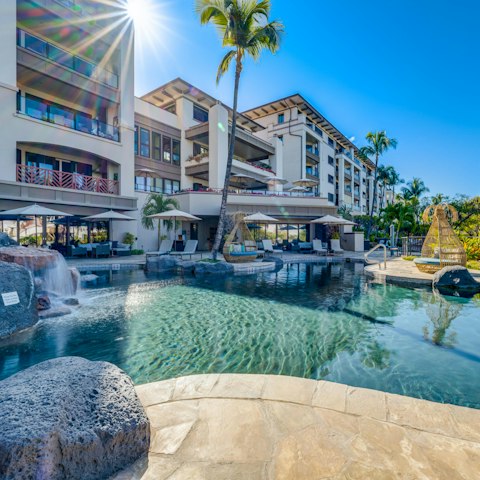 Make a splash in the communal pool