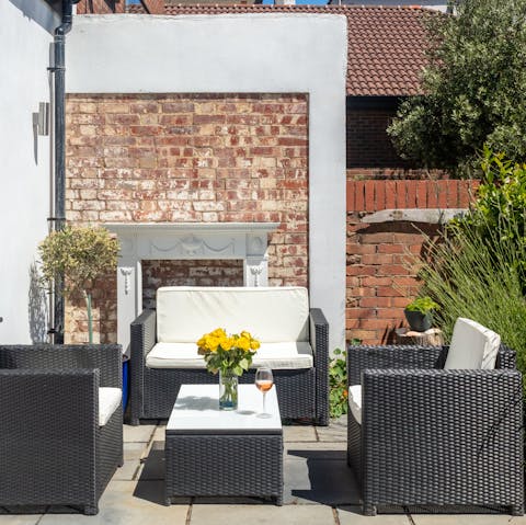 Mix a jug of Pimm's to enjoy on the patio on a summer's afternoon