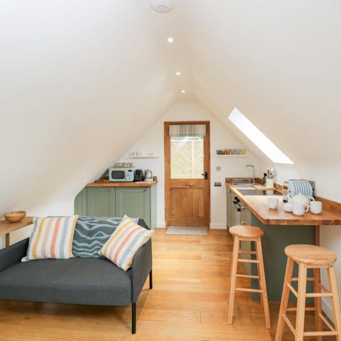 Wind down with cosy evenings relaxing at home