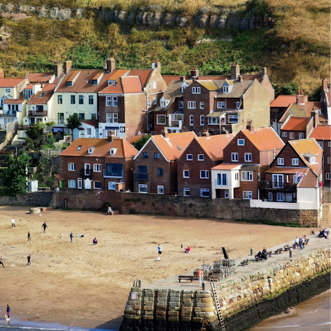 Skip down to Whitby Beach – it's only two minutes from your doorstep