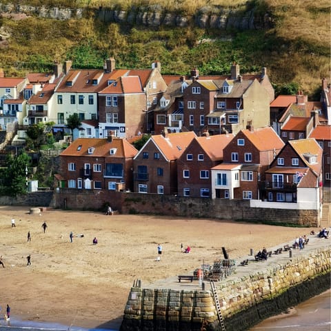 Skip down to Whitby Beach – it's only two minutes from your doorstep