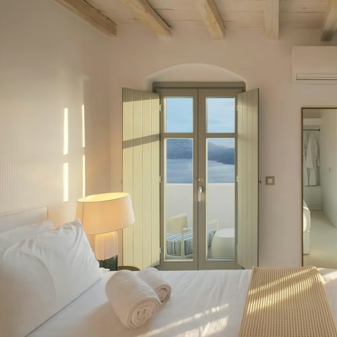 Wake up each morning to sunlight and sea views