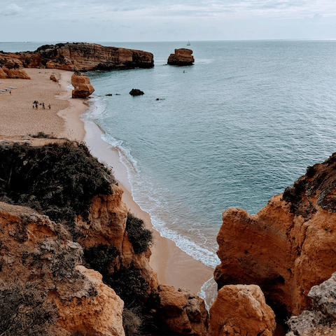 Explore Albufeira on southern Portugal's stunning Algarve coastline