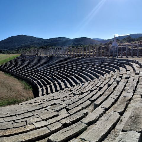 Take a day trip exploring beautiful, historic Messenia