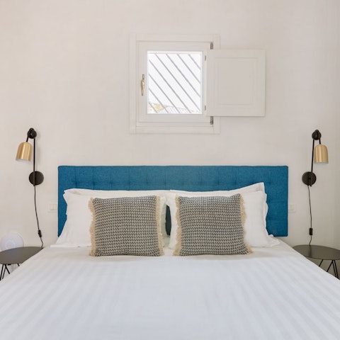 Wake up in the comfortable bed feeling rested and ready for another day of Rome exploring