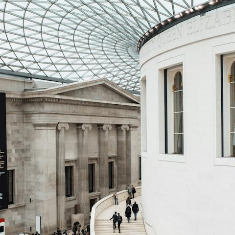 Stay just around the corner from the British Museum