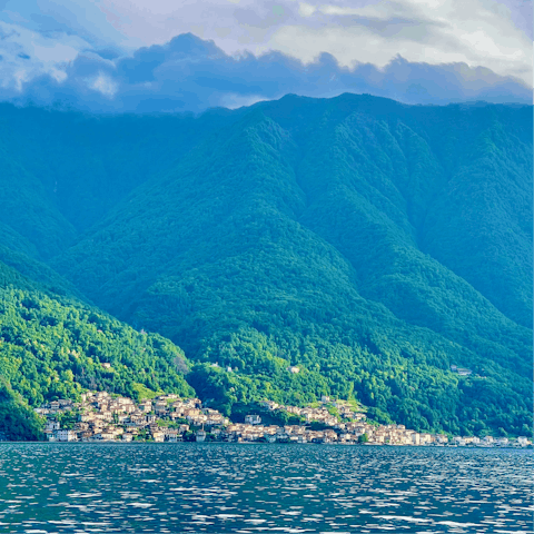 Stay in the idyllic town of Tremezzo