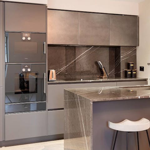 Cook your favourite meal using state-of-the-art appliances