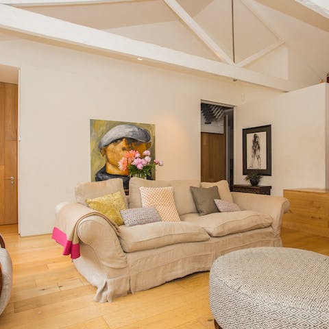 Savour the feeling of total relaxation after a day of exploring