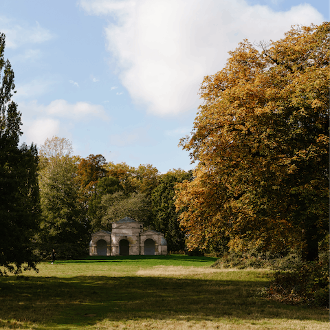 Take an afternoon stroll through Hyde Park, just moments away