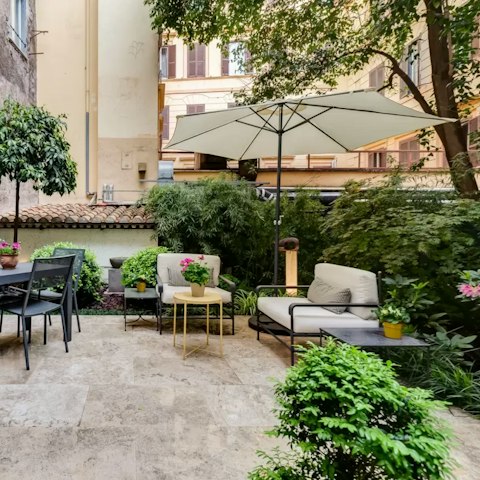 Surround yourself with jasmine and fruit trees on the terrace