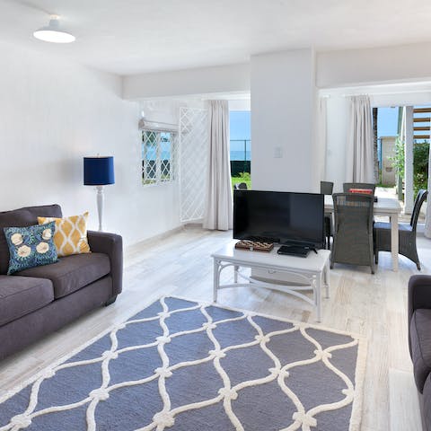 Give some of the gang a space to themselves with the basement apartment