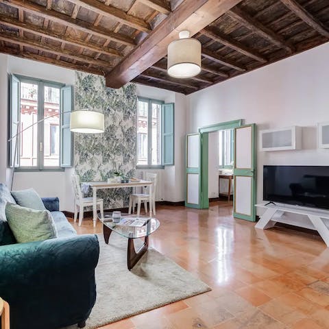 Put your feet up at the end of the day and binge your Netflix series