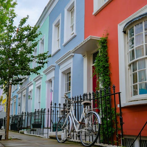 Explore colourful and cosmopolitan Notting Hill nearby