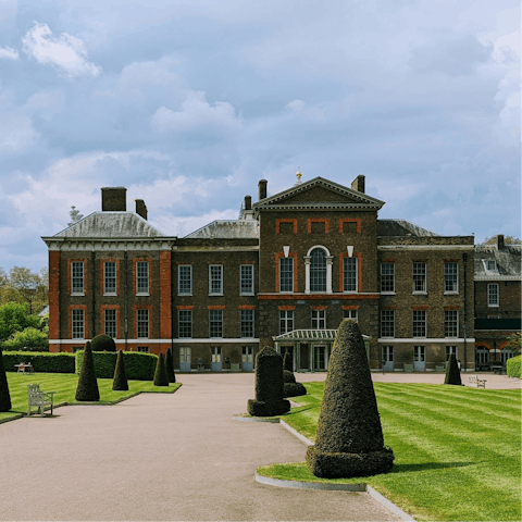 Hop on the Tube to visit Kensington Palace and Gardens, just six stops away