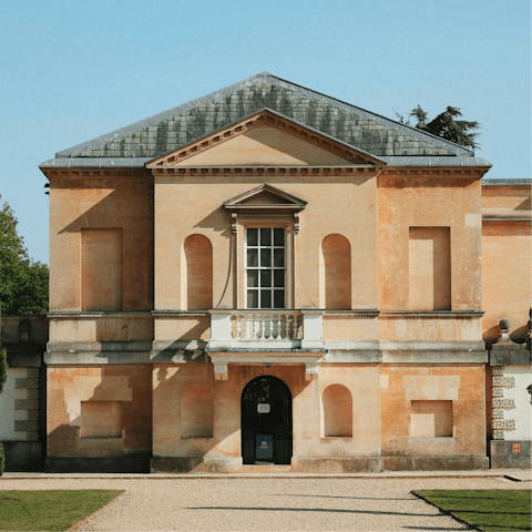 Explore nearby Chiswick House and Gardens