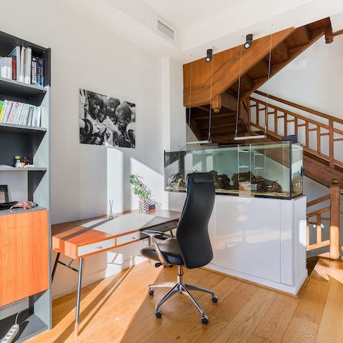 Get some work done in the office space