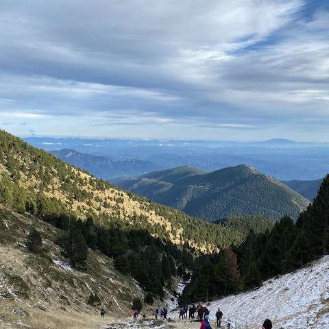 Enjoy the stunning mountains and great skiing opportunities of the Naut Aran region